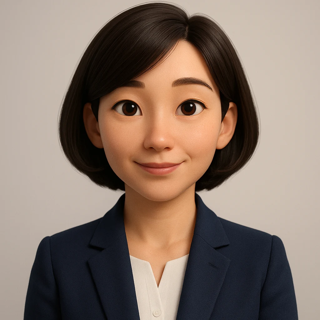 AIアバターが質問している面接画面
